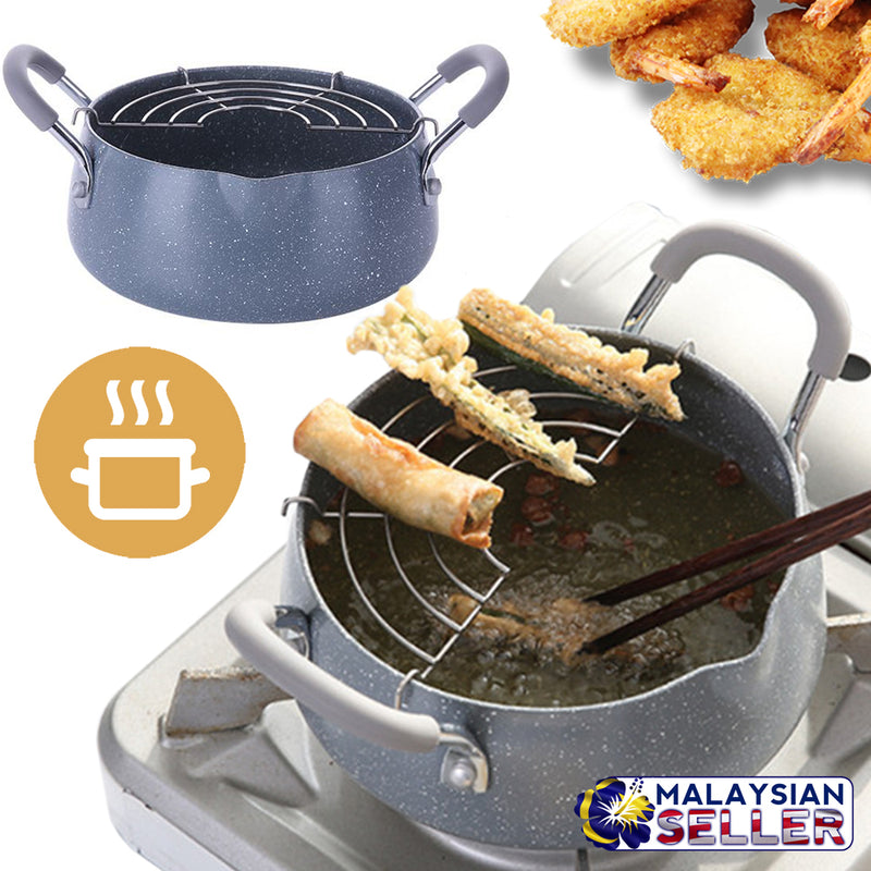 idrop MAIFAN KULIN [ 16 CM ] Small Kitchen Fry Pan Pot Oil Fryer
