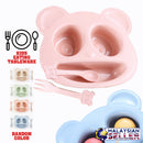 idrop TEDDY TABLEWARE - Kids Eating Plate Set