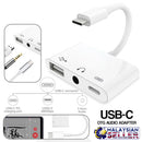 idrop USB-C OTG Audio Adapter [ Type C to USB / 3.5mm Audio Jack / Type C ]