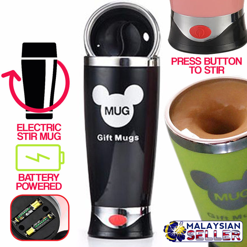 idrop 500ml Automatic Stirring Electric Drinking Gift Mug