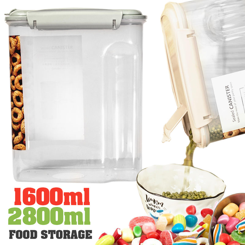 idrop [ 1600ml / 2800ml ] Dry Food Storage Container