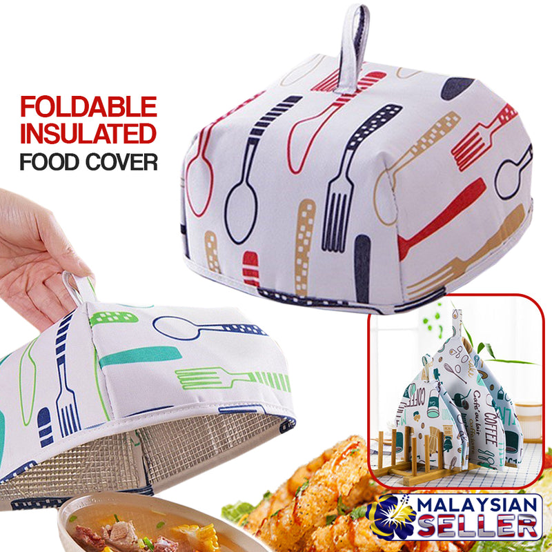 idrop  [ SET OF 2 ] Foldable Insulated Food Storage Cover