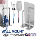 idrop Wall Mount Toothbrush Toiletry Hanger