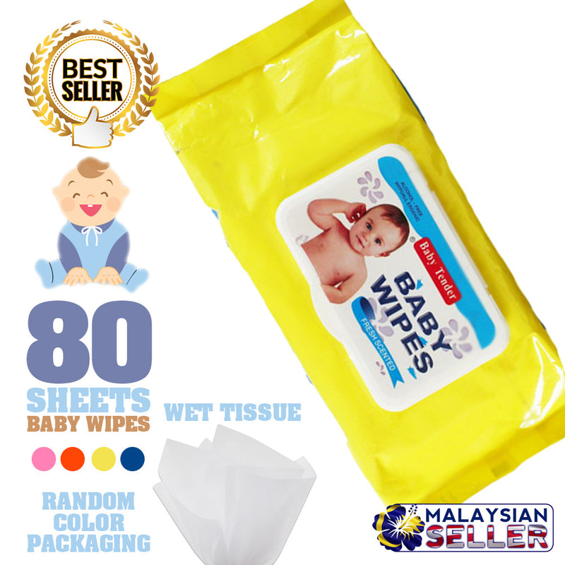 idrop 80 Sheets - BABY TENDER Baby Wipes