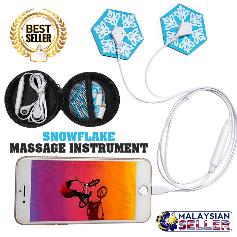 idrop SNOWFLAKE Mobile Phone Powered Massage Instrument
