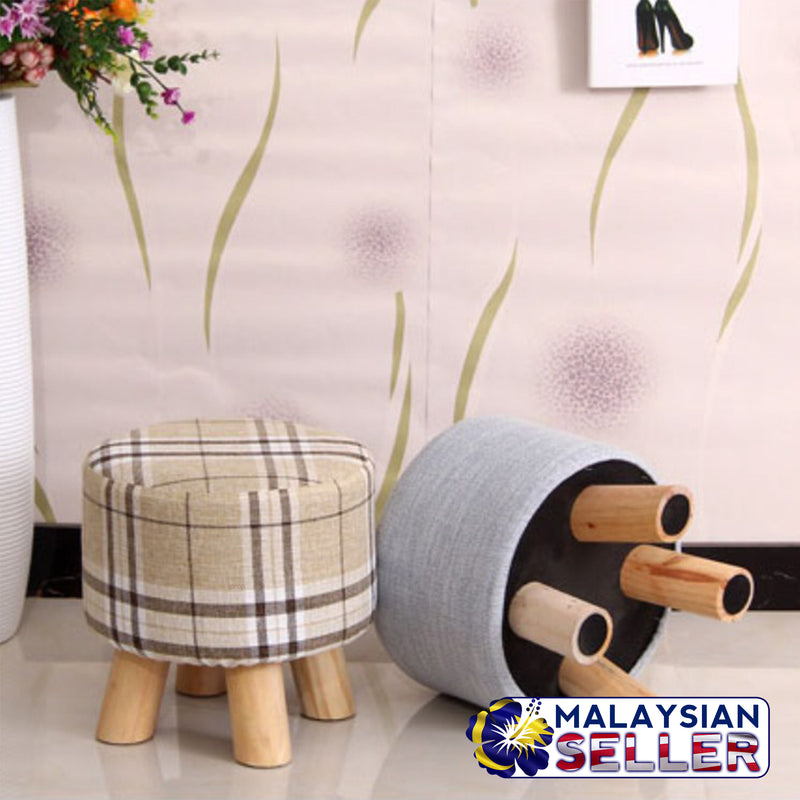 idrop Soft Cushion Sitting Stool / Chair with removable cushion cover