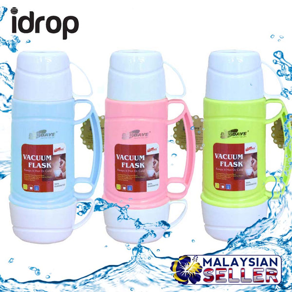 idrop DAYDAYS Drinking Vacuum Flask 450ml [ 2 CUP SET ]