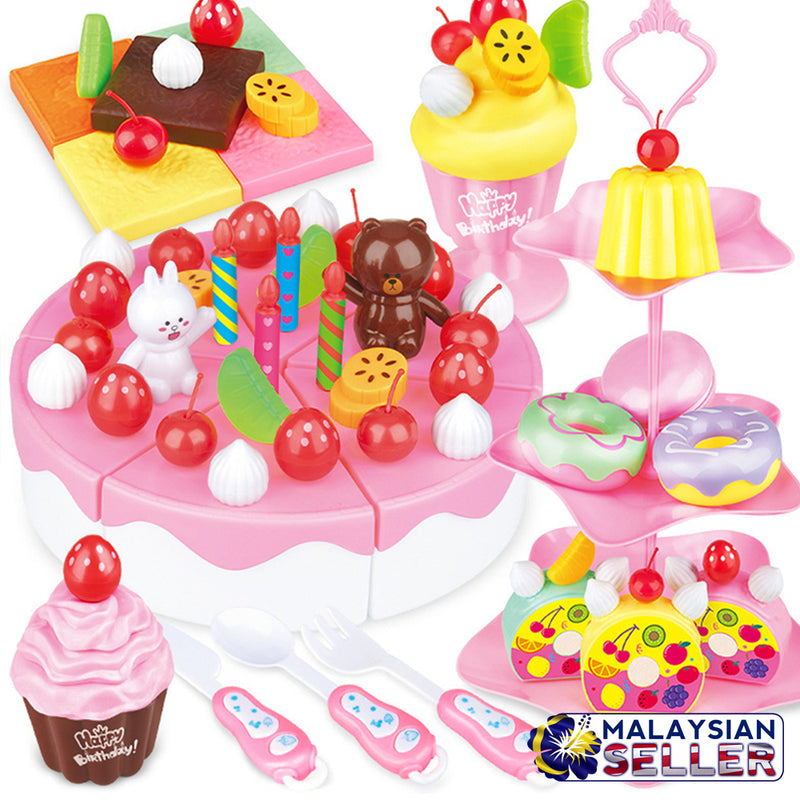idrop Sweetheart Fruit Cake DIY Combined fruit Cake Toy Set