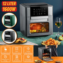 idrop [ 12L ] Multifunction Stainless Steel Electric Deep Air Fryer Mesin Penggoreng Udara 12L空气炸锅