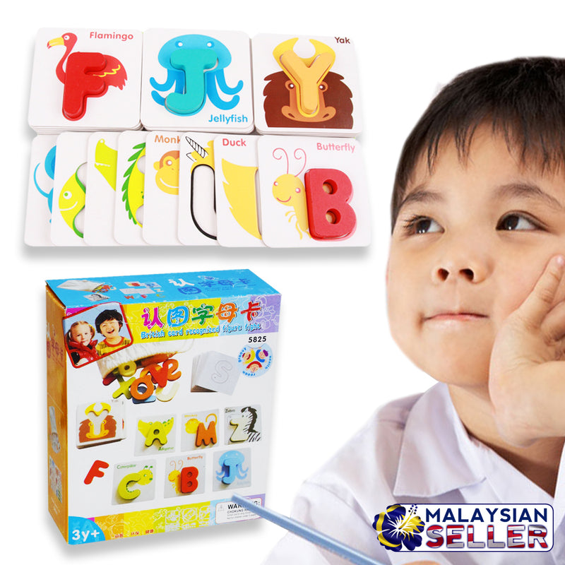 idrop Children & Kids Interactive Alphabet Learning Educational Card Set