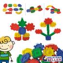 idrop Kids Children Toys - Flower Wheel Interlocking Colorful Toy Piece