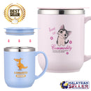 idrop 350ML Thermos Stainless Steel Cup Cartoon Illustration