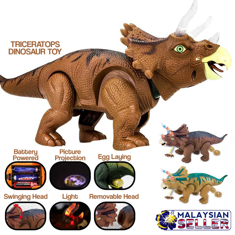 idrop Triceratops Kid's Dinosaur Toy