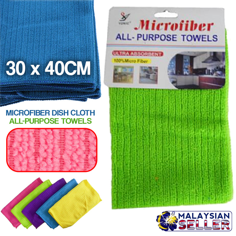 idrop Dish Cloth Microfiber All Purpose Towels