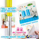 idrop Wall Sticker Mount Mop Roll Holder