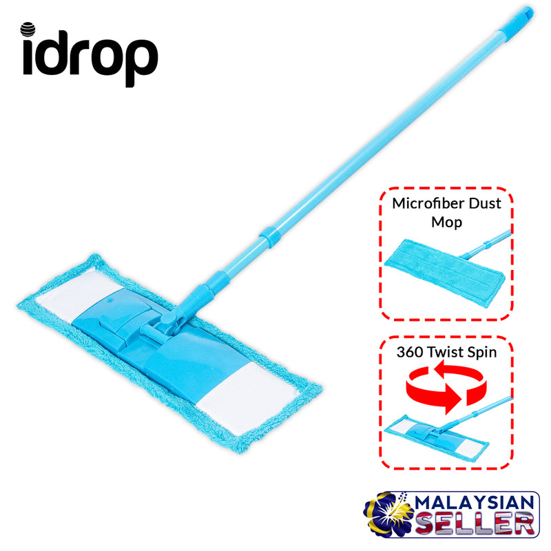 idrop 360 Twist Dual Function Microfiber Dust Mop