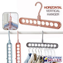 idrop Horizontal Vertical Space Saving Multi-hang Hanger