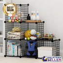 idrop MESH CABINET - 6 Shelving Unit Self Assemble Storage [ JL-SC-097 ]