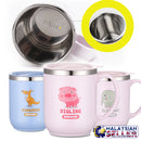 idrop 350ML Thermos Stainless Steel Cup Cartoon Illustration