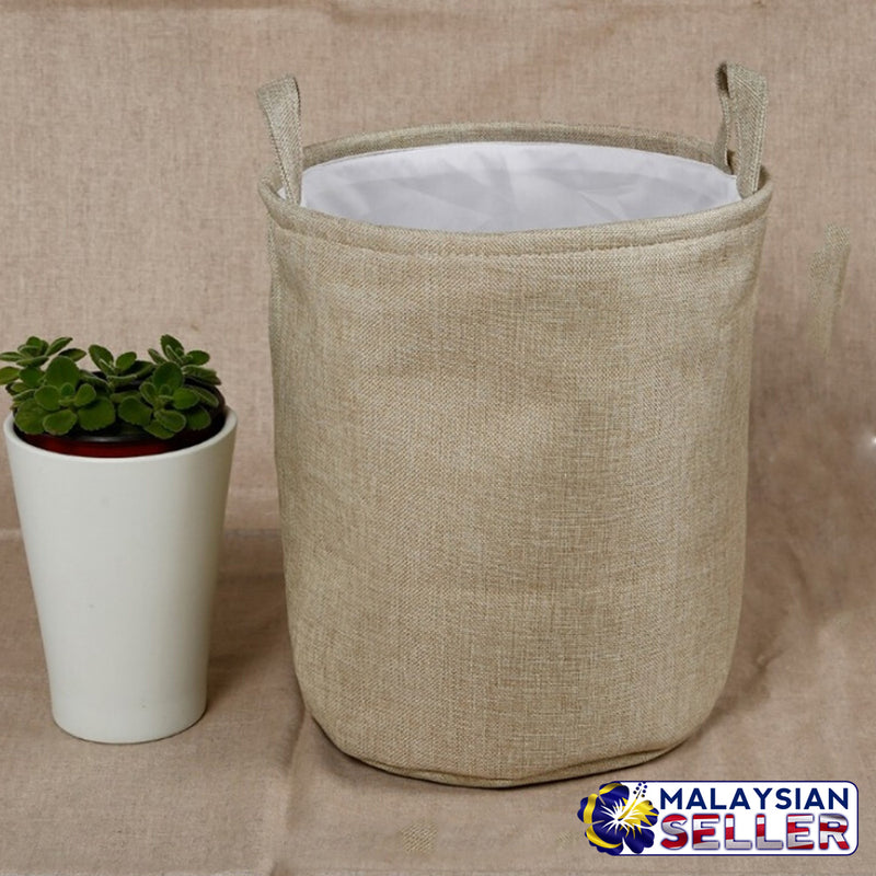 idrop BAG BASKET - Cotton Fabric Storage Bucket