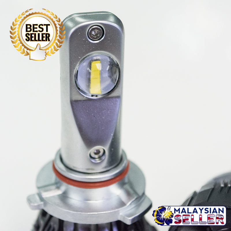 1 set MX15 9005 Car LED Headlight Driving Light Bulbs Hi/Lo Beam White 6000K