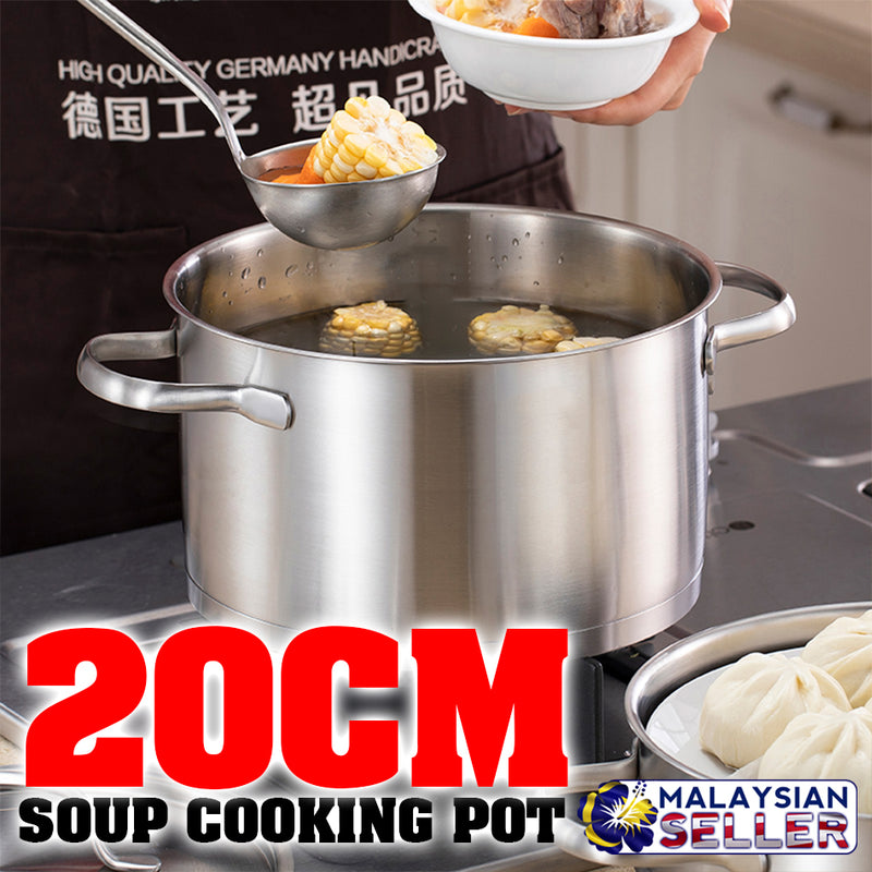 idrop 20CM Kitchen Soup Cooking Meal Pot [ MEILING ]