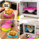 idrop MICROWAVE TRAY - Foldable Kitchen Food Rack