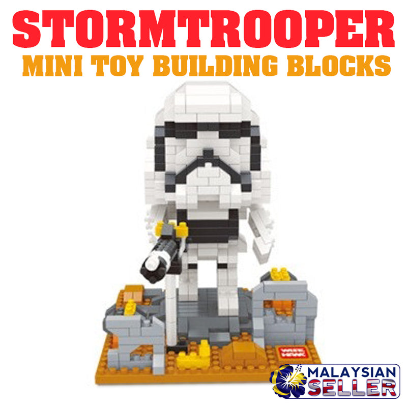 idrop [ Stormtrooper ] ( 522 Pcs ) Model Toy Mini Building Blocks