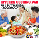 idrop 30CM Kitchen Cooking Round Single Handle Pan