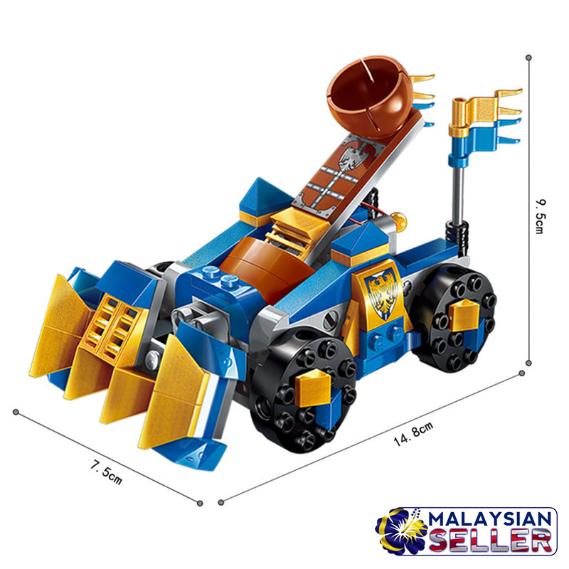 idrop Trebuchet Catapult Team Toys Model Set Building Blocks Bricks