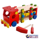 idrop REASSEMBLE SCREW CAR - Intelligence Wooden Toy