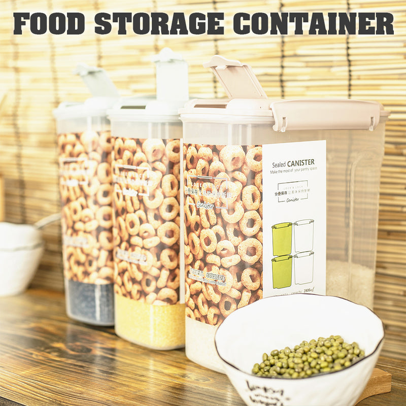 idrop [ 1600ml / 2800ml ] Dry Food Storage Container