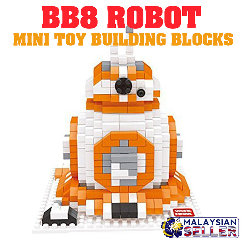 idrop [ BB8 Robot ] ( 592 Pcs ) Model Toy Mini Building Blocks