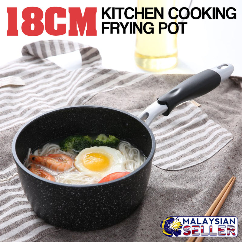idrop 18cm EMOOJOO Frying Pan - Kitchen Cooking Fry Pot