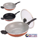 idrop 32CM SHACHU Spiral Kitchen Cooking Frying Pot