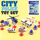 idrop TOY CAR - City Police Miniature Toys Set