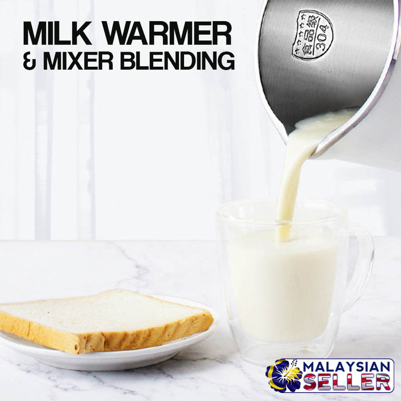 idrop HAPPYHOME 1.5L Milk Warmer Mixer Jug