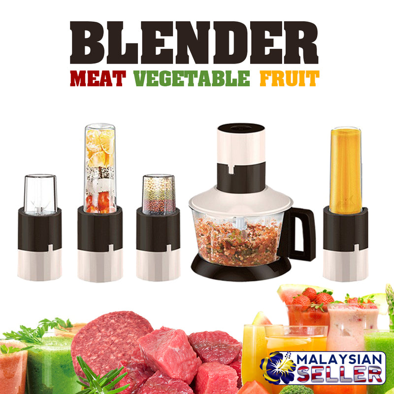 idrop MULTIFUNCTION BLENDER - Multipurpose Meat Fruit Vegetable Blender Grinder Set