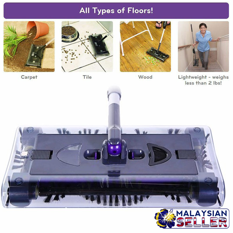 idrop 360 Multi Direction Maneuverable Floor Sweeper Cleaner