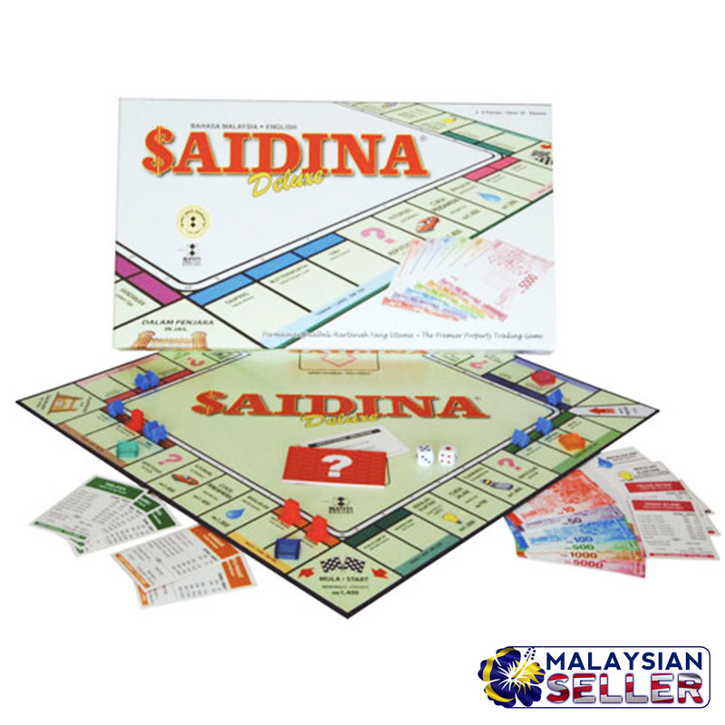 idrop SAIDINA - Deluxe [ SPM GAMES ] - Interactive Multiplayer Board Playing Game