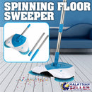 idrop Spinning Floor Sweeper - Cordless Cleaning Broom