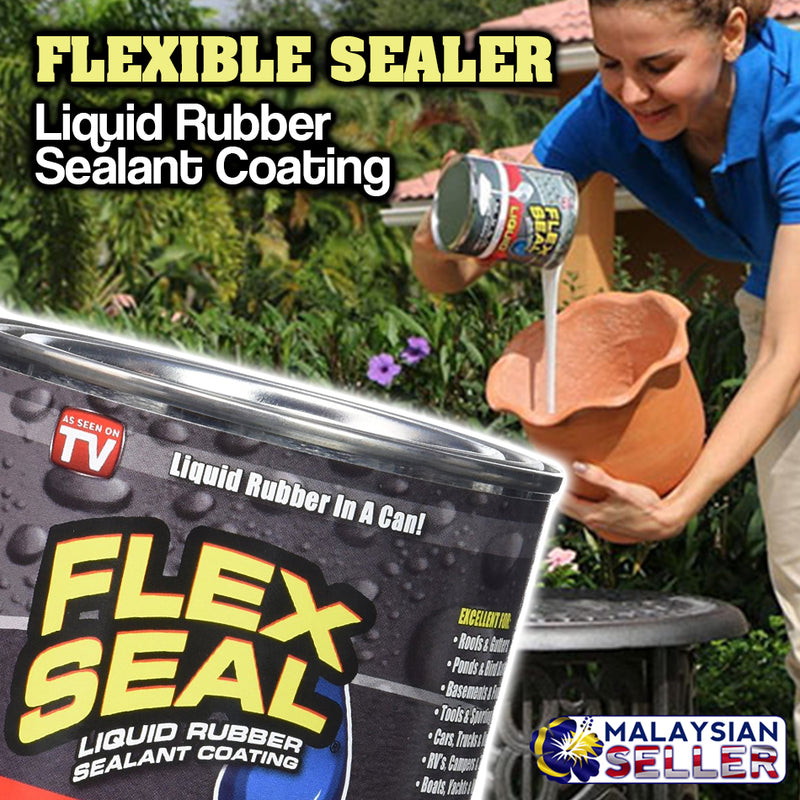 idrop Flexible Sealer Liquid - Seal Solution [ 473ml ][ Black ]