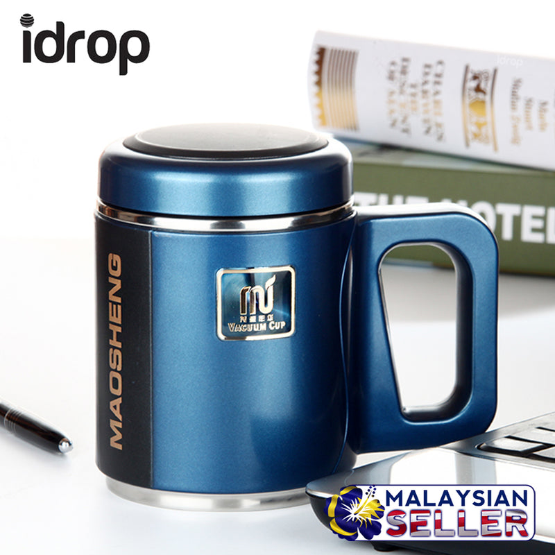 idrop Vacuum Seal Drinking Thermos Mug with lid [ 500ml ]