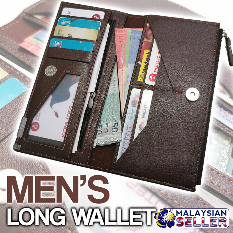 idrop Men's Long Wallet Collection Series [ LIUNIAOFU  ] [ 8922