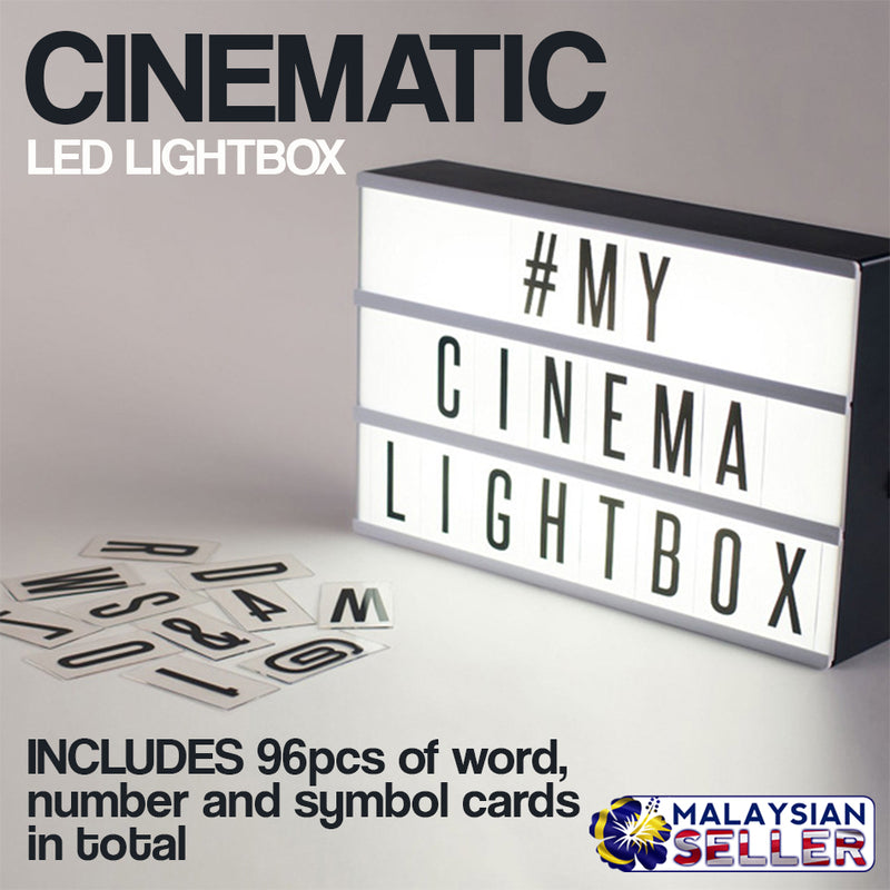 idrop LED LIGHTBOX Cinematic Light Display Box [ 96pcs Cards ]