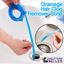 idrop Drainage Hair Clog Remover Strip Cleaning Tool