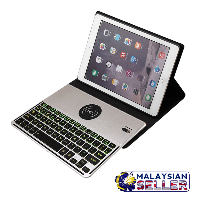 idrop Smart LED Keyboard with Wireless Charger - Bluetooth Keyboard & Wireless Charger