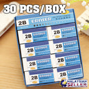 idrop 2B ERASER - Hi Polymer Eraser [ 1 Box / 30pcs ]