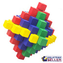 idrop BRAIN TEASER [ Diamond ] - Interlocking Wooden Toy Blocks