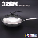 idrop 32CM - CHENG ZHI Stainless Steel Cooking Frying Pot